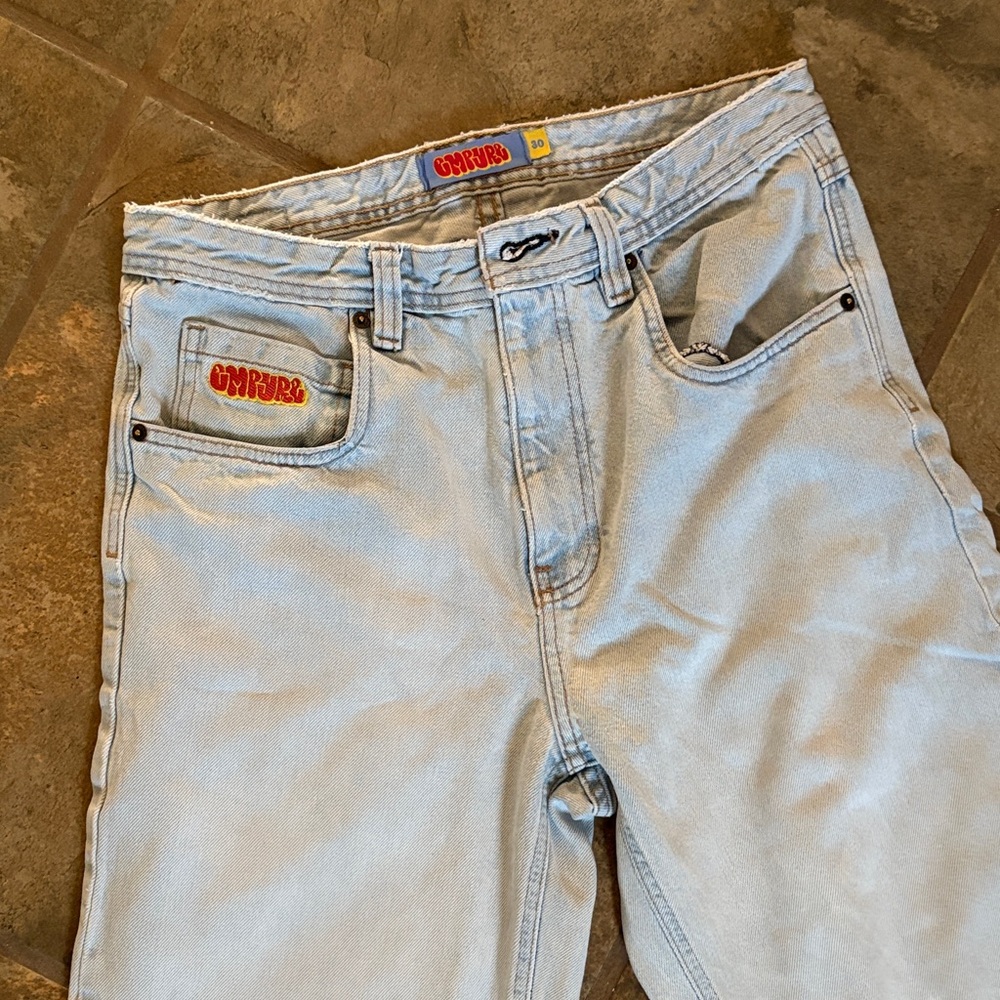 High Rise Light Blue Jeans